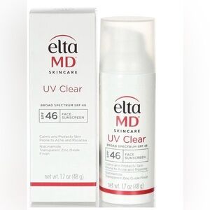 Elta MD UV Clear Broad Spectrum SPF 46 1.7oz/48g NEW IN BOX
